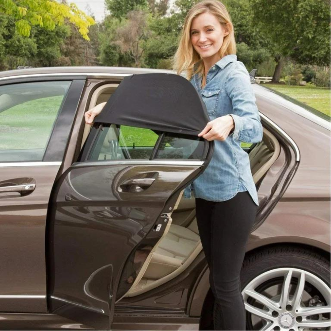 2 Pcs Car Window Cover Screen Breathable
