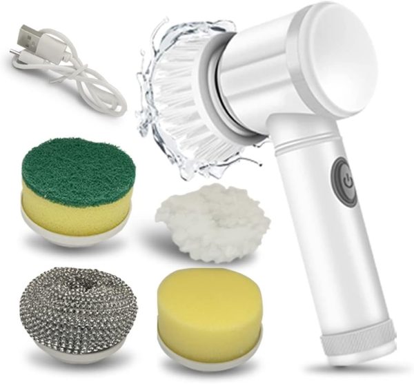 Magic Brush Wireless Battery Cleaning Brush Bathtub