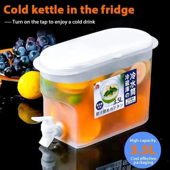3.5 Litre Cold Kettle With Tap Fridge