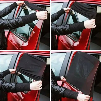 2 Pcs Car Window Cover Screen Breathable