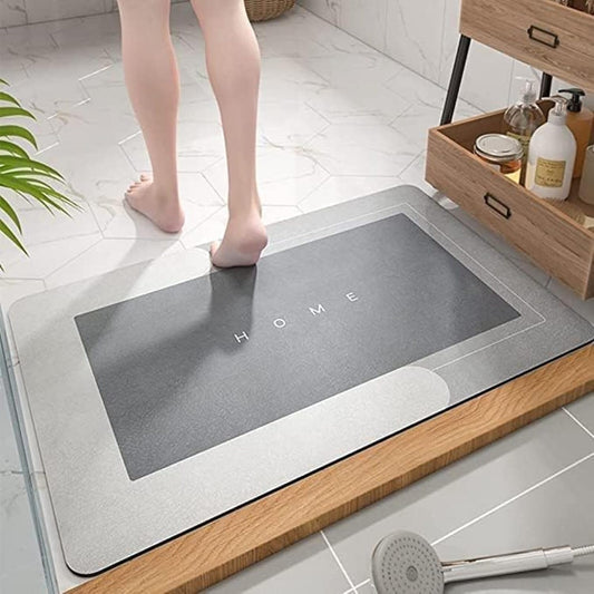 Super Absorbent, Quick-drying Thin Bath Mat